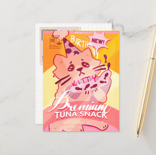Cereal Box Postcard
