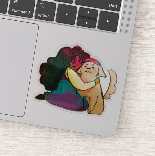 Lola and Bark Twain - Vinyl Sticker