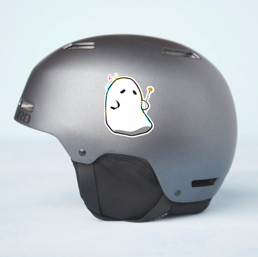 Ghost Gives You a Dandelion - Vinyl Sticker