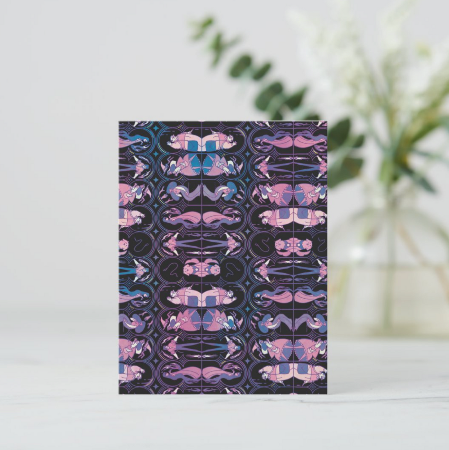 Art Nouveau Postcard - Mini Art Print