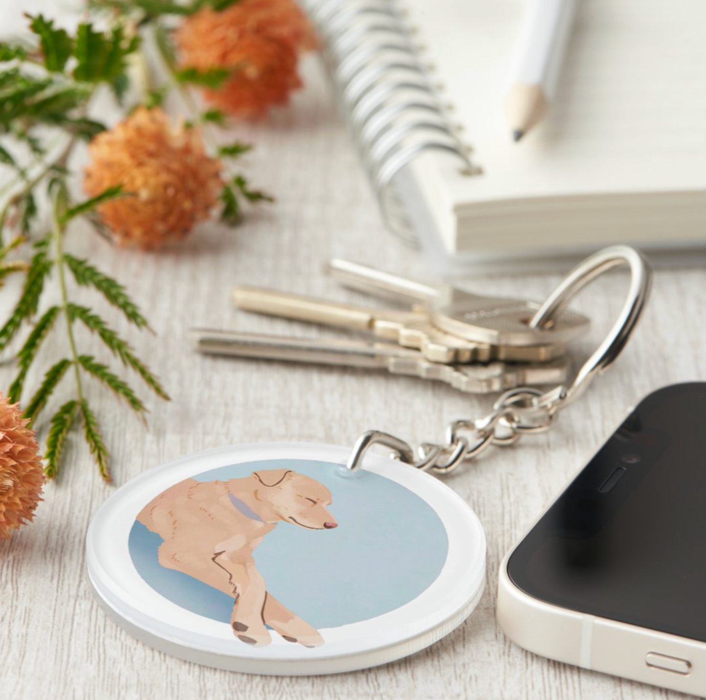 Keychain | Add-On for your Custom Painting!