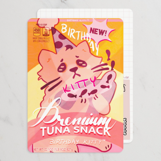 Cereal Box Postcard