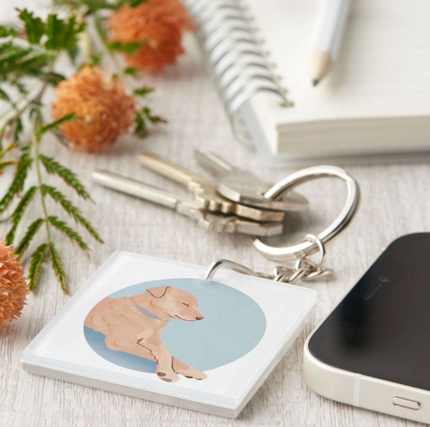 Keychain | Add-On for your Custom Painting!