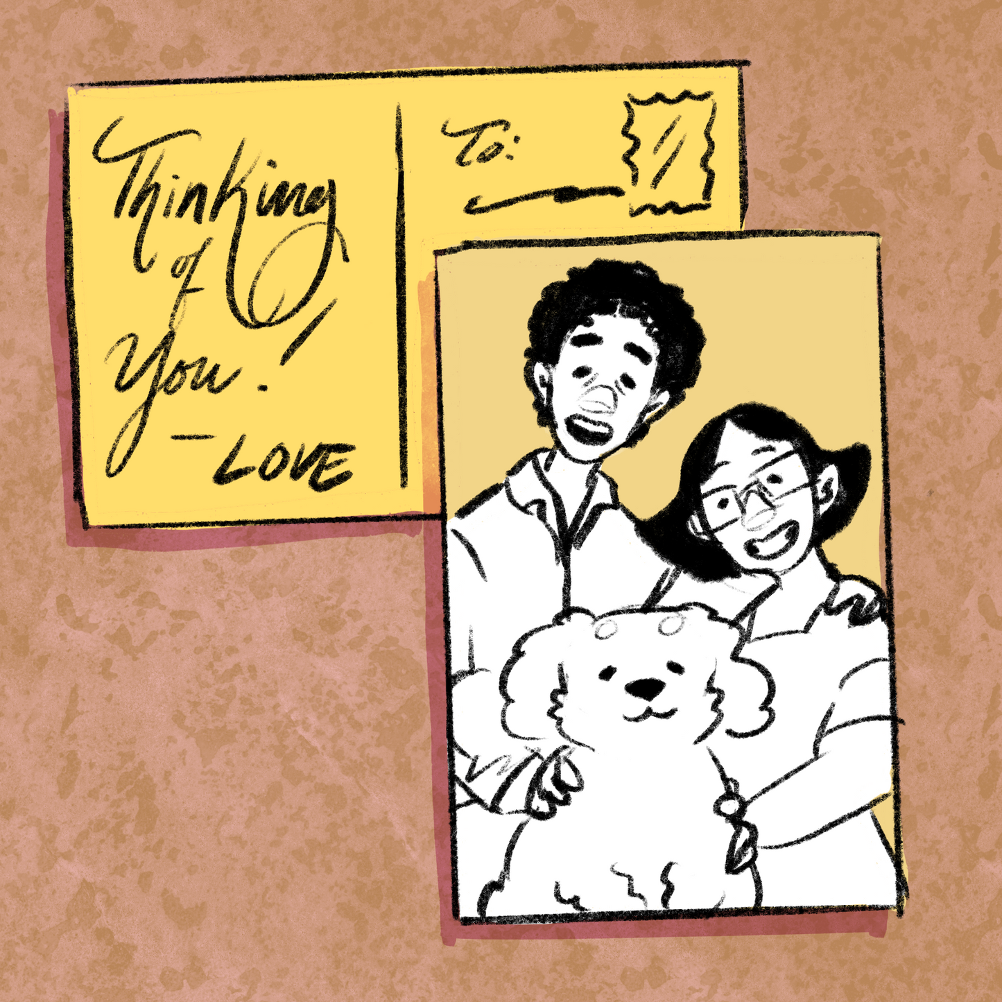 Postcard | Add-On for your Custom Painting!